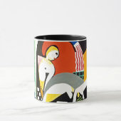 Der Thundershower Modern Art Becher Tasse (Zentrum)