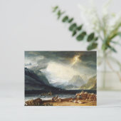 Der Thunersee, Schweiz, von J.M.W. Turner Postkarte (Stehend Vorderseite)