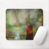 Der tibetanische Mönch 1989 Mousepad (Mit Mouse)