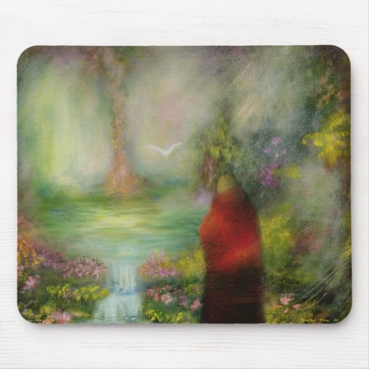 Der tibetanische Mönch 1989 Mousepad (Vorne)