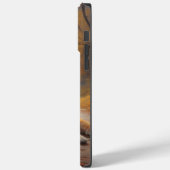 Der tibetische Mastiff im Herbst Inspiriere Case-Mate iPhone Hülle (Rückseite / Links)