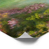 Der tibetische Mönch 1989 Poster (Ecke)