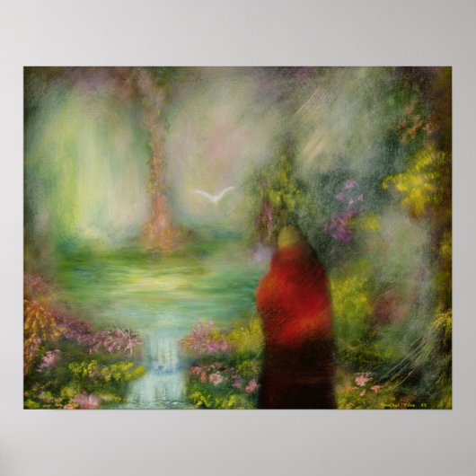 Der tibetische Mönch 1989 Poster (Vorne)