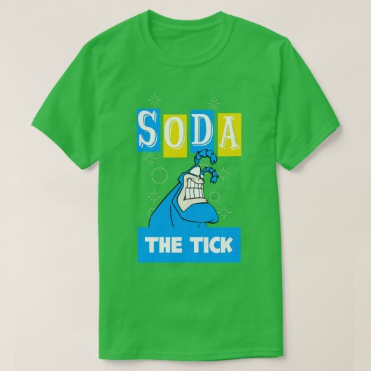 Der Tick Soda T-Shirt (Design vorne)