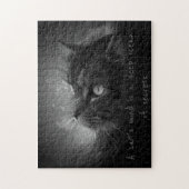Der tiefe Ozean eines Katzengedankens Puzzle (Vertikal)