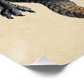 Der Tiegel des Drachen Alchimie Poster (Ecke)