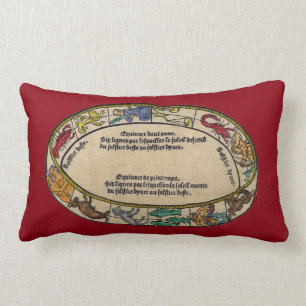 Der Tierkreis, 1496 Lendenkissen