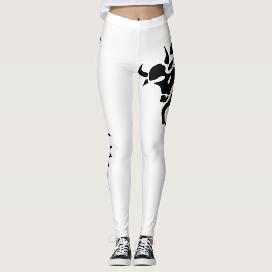 Der Tierkreis-Leggings des Stiers Leggings (Vorderseite)
