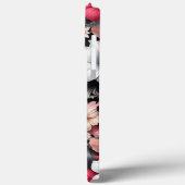 Der Tiger im Blumenwald Case-Mate iPhone Hülle (Rückseite / Links)