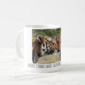 DER TIGER KAFFEETASSE (Vorderseite Links)