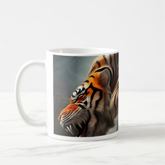 Der Tiger Kaffeetasse (Links)