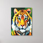 Der Tiger Leinwanddruck (Vorderseite)