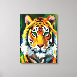 Der Tiger Leinwanddruck