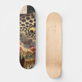 Der Tiger von Ryokoku japanische Kunst Skateboard (Vorderseite)