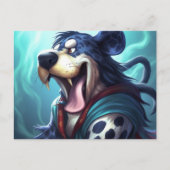 Der Tigerhund Postkarte (Vorderseite)