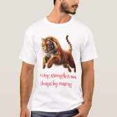 Der Tigersprung T-Shirt (Vorderseite)