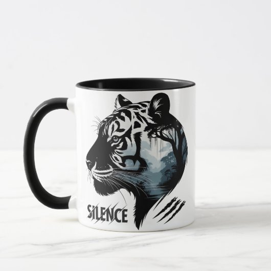 Der Tigerwald Tasse (Links)