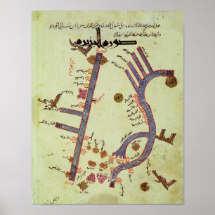 Der Tigris und der Euphrat Poster