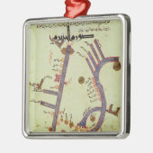 Der Tigris und der Euphrat Silbernes Ornament (Links)