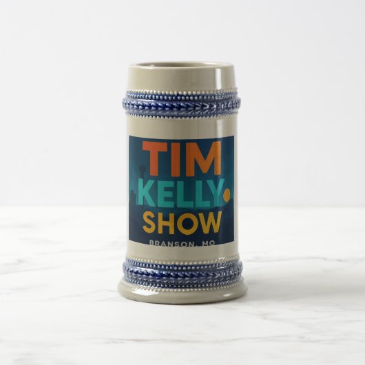 Der Tim Kelly Show Bierkrug Bierglas (Mittel)