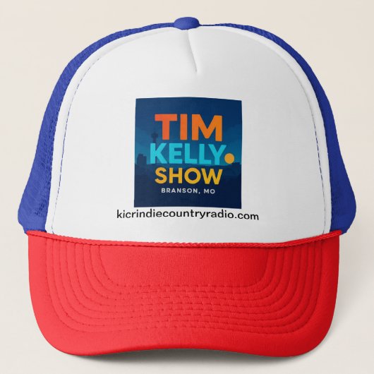Der Tim-Kelly-Show-Hut Truckerkappe (Vorderseite)