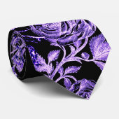 Der Tintenfisch und das Rosen-königliche Lila Krawatte (Gerollt)