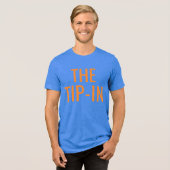 Der Tip-In Tri-Blend Shirt (Vorderseite voll)