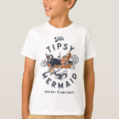 Der tipsy Mermaid Dive Bar & Fish Shack T-Shirt (Vorderseite)