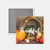 Der Tisch des rustikalen Koch ist reichlich Ernte Magnet (Vorderseite/Rückseite)