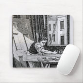 Der Tischler Mousepad (Mit Mouse)