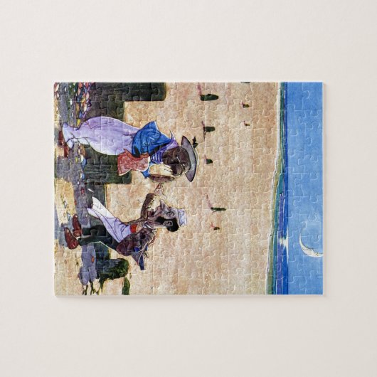 Der Tischler und das Walroß - Alice im Wunderland Puzzle (Horizontal)