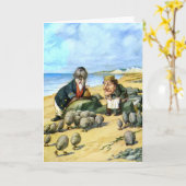 Der Tischler und das Walroß Karte (Gelbe Blume)