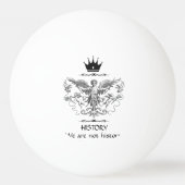 Der Tischtennisball ist individuell einstellbar (Rückseite)