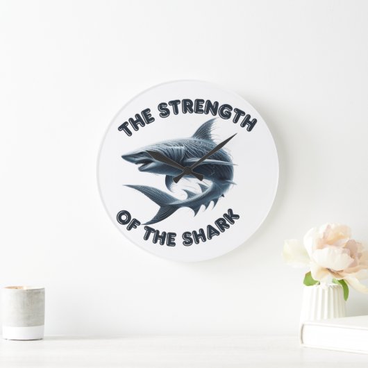 Der Titan des Ozeans Große Wanduhr (Zuhause)