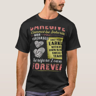 Der Titel Betreuer kann nicht vererbt noch gekauft T-Shirt