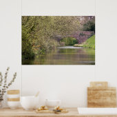 Der Tiverton-Kanal, Devon, England Poster (Küche)