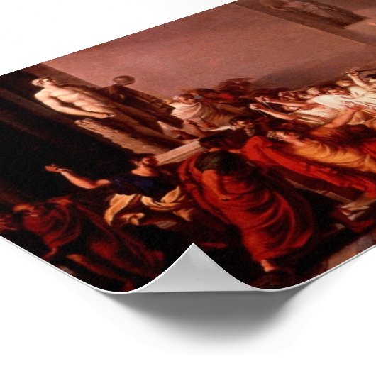 Der Tod Ceasars Poster (Ecke)