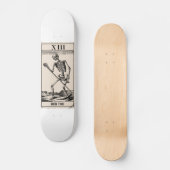 Der Tod / Death Tarot Card Skateboard (Vorderseite)