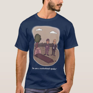 Der Tod, den wir in der Lage sind, den blauen T - T-Shirt