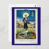 Der Tod der Grünen Märchen, Absinth Postkarte (Vorne/Hinten)