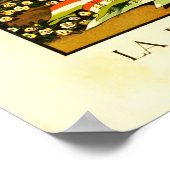 "Der Tod der Grünen Märchen", Absinthe Poster (Ecke)