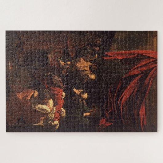 Der Tod der Jungfrau (1604-1606) durch Caravaggio Puzzle (Horizontal)