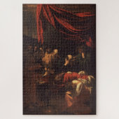 Der Tod der Jungfrau (1604-1606) durch Caravaggio Puzzle (Vertikal)