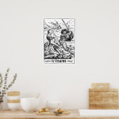 Der Tod - der Soldat Poster (Küche)