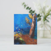 Der Tod des Buddha von Odilon Redon Postkarte (Stehend Vorderseite)