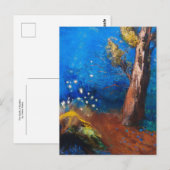 Der Tod des Buddha von Odilon Redon Postkarte (Vorne/Hinten)