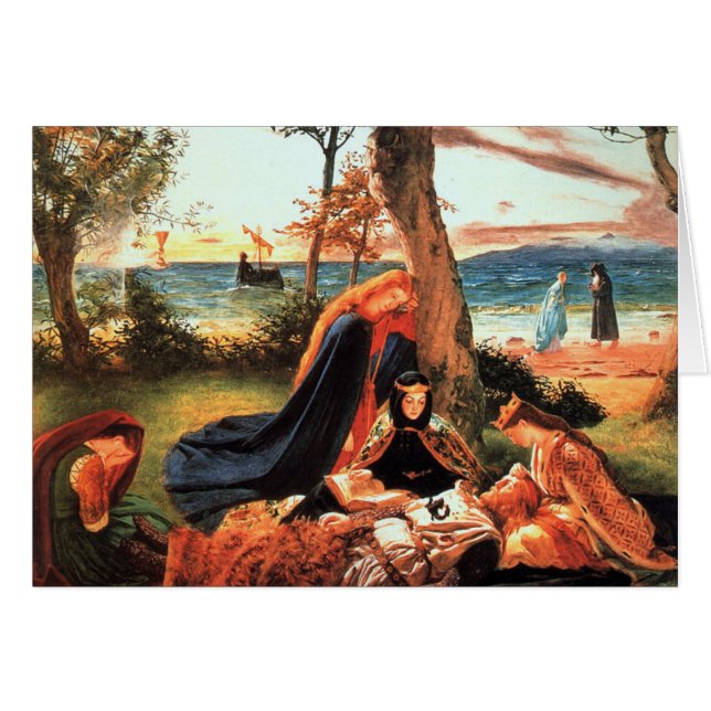 Der Tod des König Artus (Vorderseite (Horizontal))