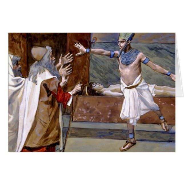 Der Tod des Sohns des Pharaos - 10. Pest von (Vorderseite (Horizontal))