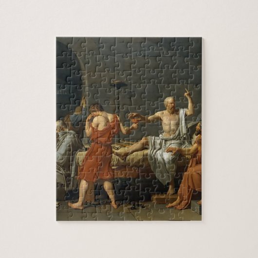 Der Tod des Sokrates Puzzle (Vertikal)