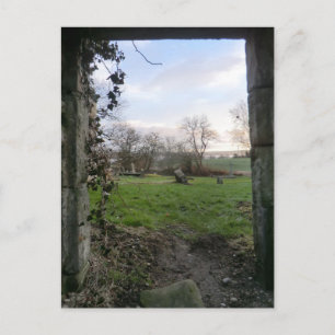 Der Tod des Tages Thru und die Kirk-Tür verlassen. Postkarte